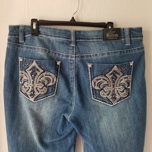 Love Nation Premium Fleur de Lis Jeans